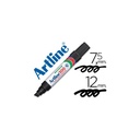ARTLINE 100 PERMANENT MARKER CHISEL 12MM BLACK