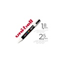POSCA PC-5M PAINT MARKER BULLET MEDIUM 2.5MM WHITE