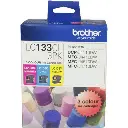 BROTHER LC133CL3PK INK CARTRIDGE VALUE PACK CYAN/MAGENTA/YELLOW