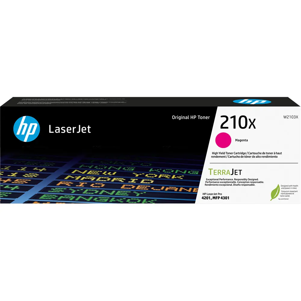 HP W2103X 210X TONER CARTRIDGE HIGH YIELD MAGENTA