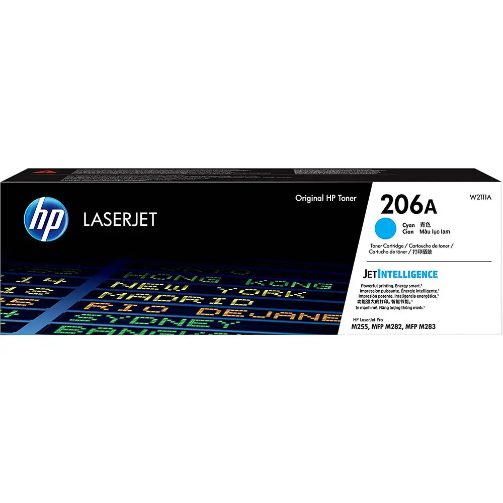 HP W2111A 206A TONER CARTRIDGE CYAN