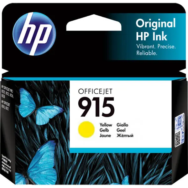 HP 3YM17AA 915 INK CARTRIDGE YELLOW