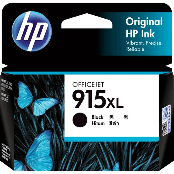 HP 3YM22AA 915XL INK CARTRIDGE HIGH YIELD BLACK