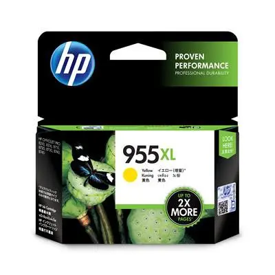 HP L0S69AA 955XL INK CARTRIDGE HIGH YIELD YELLOW