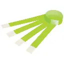 JAZICO ID SERIAL NUMBER WRISTBANDS FLUORO GREEN PACK 100
