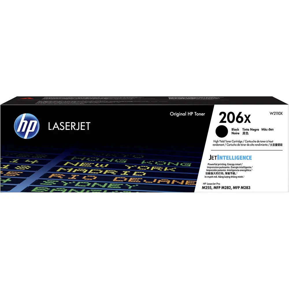 HP W2110X 206X TONER CARTRIDGE HIGH YIELD BLACK
