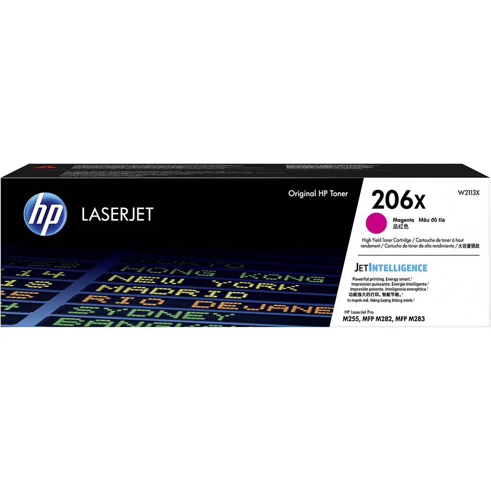 HP W2113X 206X TONER CARTRIDGE HIGH YIELD MAGENTA