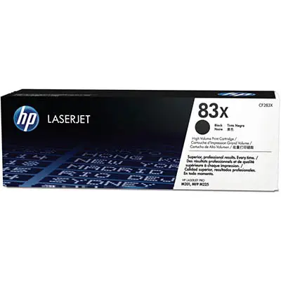 HP CF283X 83X TONER CARTRIDGE HIGH YIELD BLACK