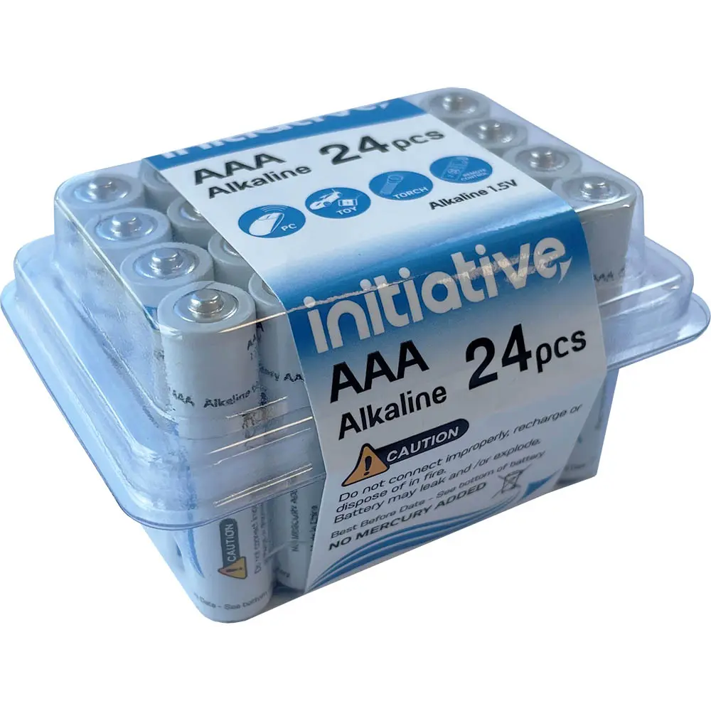 INITIATIVE ALKALINE AAA BATTERY PACK 24