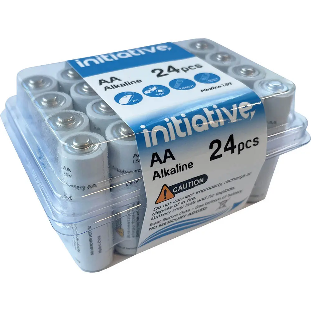 INITIATIVE ALKALINE AA BATTERY PACK 24