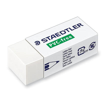 STAEDTLER 525 ERASER PVC FREE LARGE