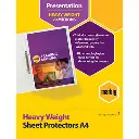 MARBIG HEAVYWEIGHT COPYSAFE SHEET PROTECTORS A4 BOX 100