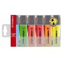 STABILO BOSS HIGHLIGHTER CHISEL ASSORTED WALLET 6