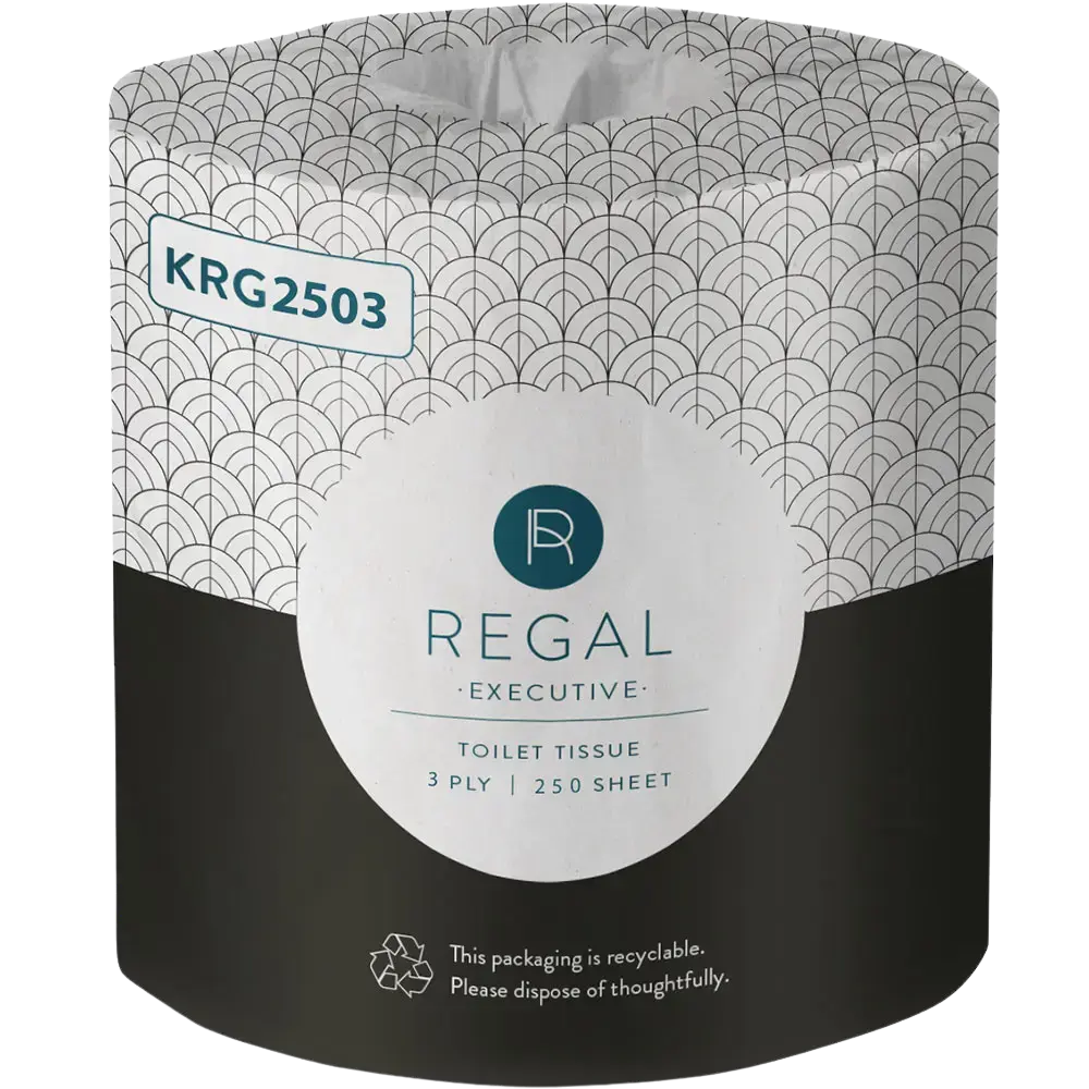 REGAL EXECUTIVE TOILET ROLL 3 PLY 250 SHEETS
