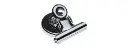 ESSELTE BULLDOG CLIP MAGNETIC ROUND 30MM SILVER BOX 24