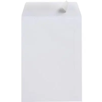 CUMBERLAND C3 ENVELOPES POCKET PLAINFACE STRIP SEAL 100GSM 458 X 324MM WHITE BOX 250