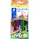 STAEDTLER 185 NORIS COLOUR PENCILS ASSORTED BOX 12