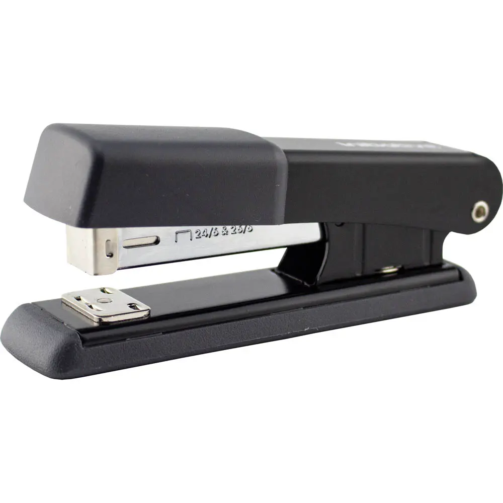 PREMIUM HALF STRIP METAL STAPLER BLACK