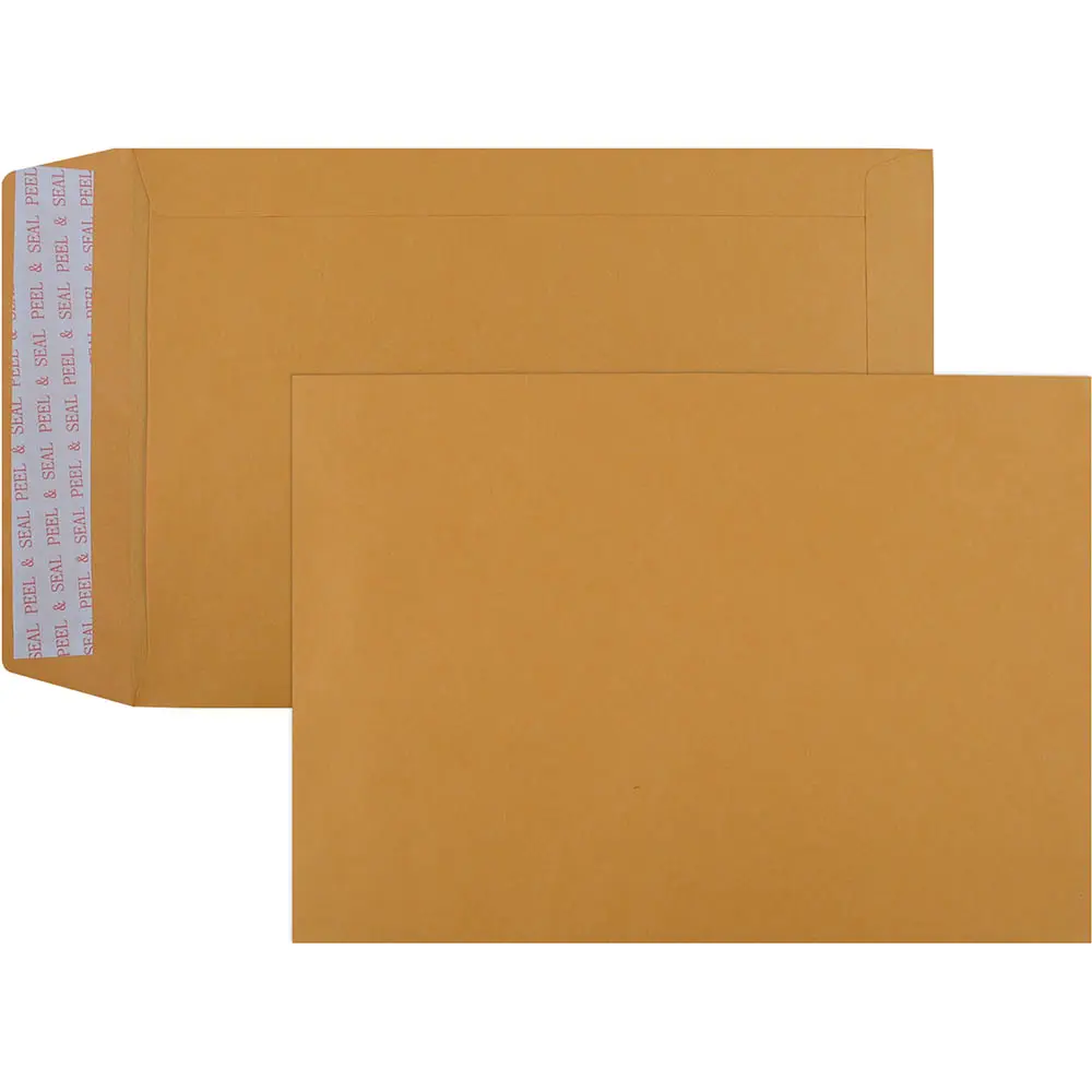 CUMBERLAND C5 ENVELOPES POCKET PLAINFACE STRIP SEAL 85GSM 162 X 229MM GOLD BOX 500