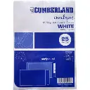 CUMBERLAND C5 ENVELOPES POCKET PLAINFACE STRIP SEAL 85GSM 162 X 229MM WHITE PACK 25