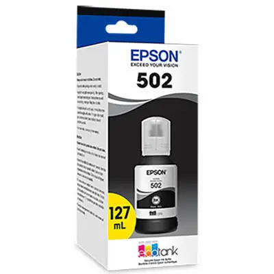 EPSON T502 ECOTANK INK BOTTLE BLACK