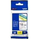 BROTHER TZE-141 LAMINATED LABELLING TAPE 18MM BLACK ON CLEAR