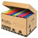 MARBIG ENVIRO ARCHIVE BOX ATTACHED LID 420 X 315 X 260MM
