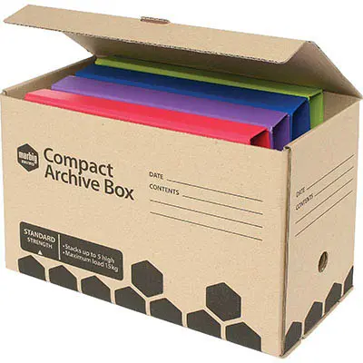MARBIG ENVIRO COMPACT ARCHIVE BOX 410 X 180 X 260MM