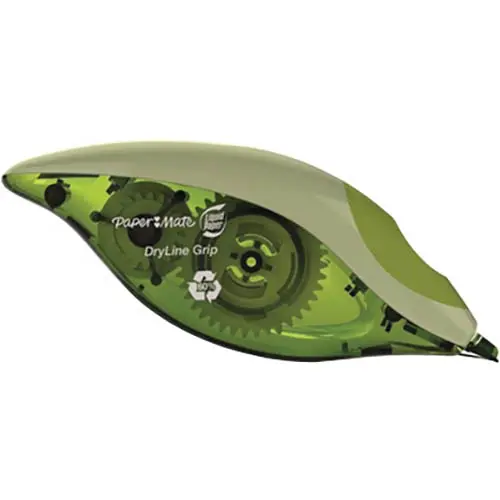 LIQUID PAPER DRYLINE GRIP RECYCLED CORRECTION TAPE 5MM X 8.5M WHITE