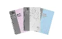 SPIRAX PLATINUM EDITION NOTEBOOK SIDE OPEN 120 PAGE A5 ASSORTED