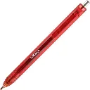 INITIATIVE GEL INK RETRACTABLE BALLPOINT PEN 0.7MM RED BOX 12
