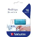 VERBATIM STORE-N-GO PINSTRIPE USB FLASH DRIVE 2.0 16GB BLUE