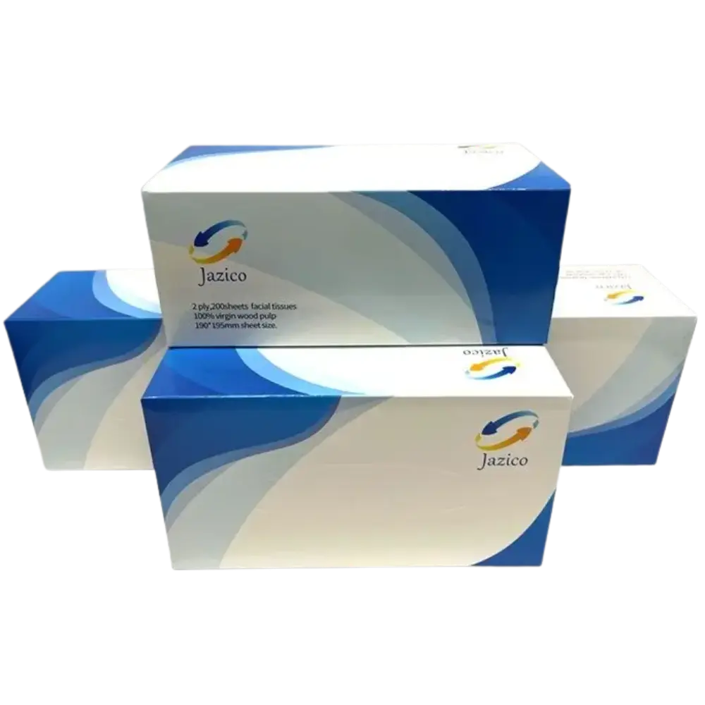 JAZICO  FACIAL TISSUES 2-PLY BOX 200