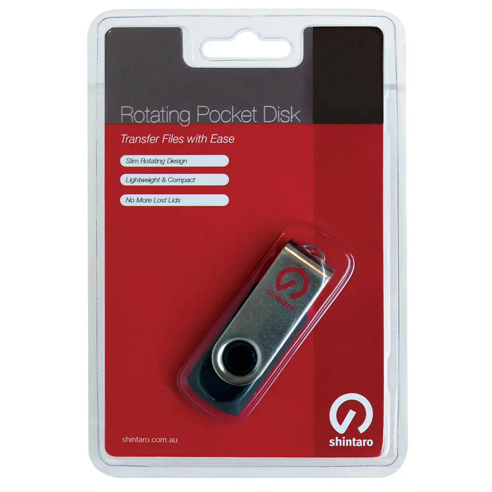 [8047781] SHINTARO ROTATING USB DRIVE 2.0 8GB