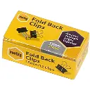 MARBIG FOLDBACK CLIP 15MM BOX 12