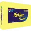 REFLEX COLOURS A4 COPY PAPER 80GSM YELLOW PACK 500 SHEETS