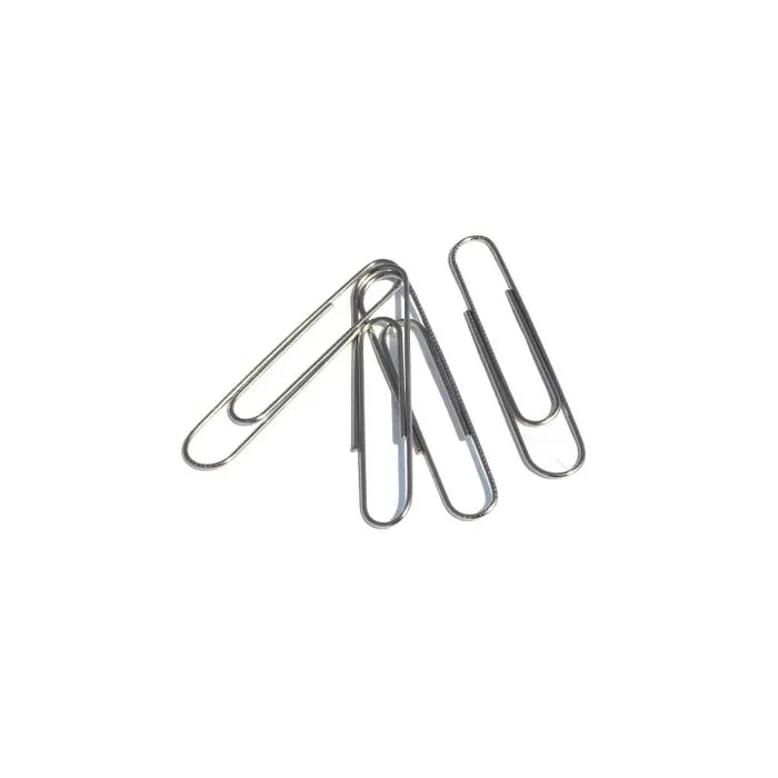 PAPER CLIP LARGE PLAIN 33MM PACK 100