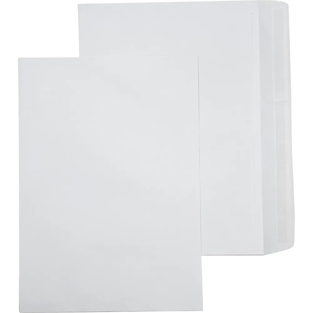 [CD7162] JAZICO DLX PEEL AND SEAL 80GSM PLAIN FACE LASER WHITE SECRETIVE 120 X 235 WALLET BOX 500