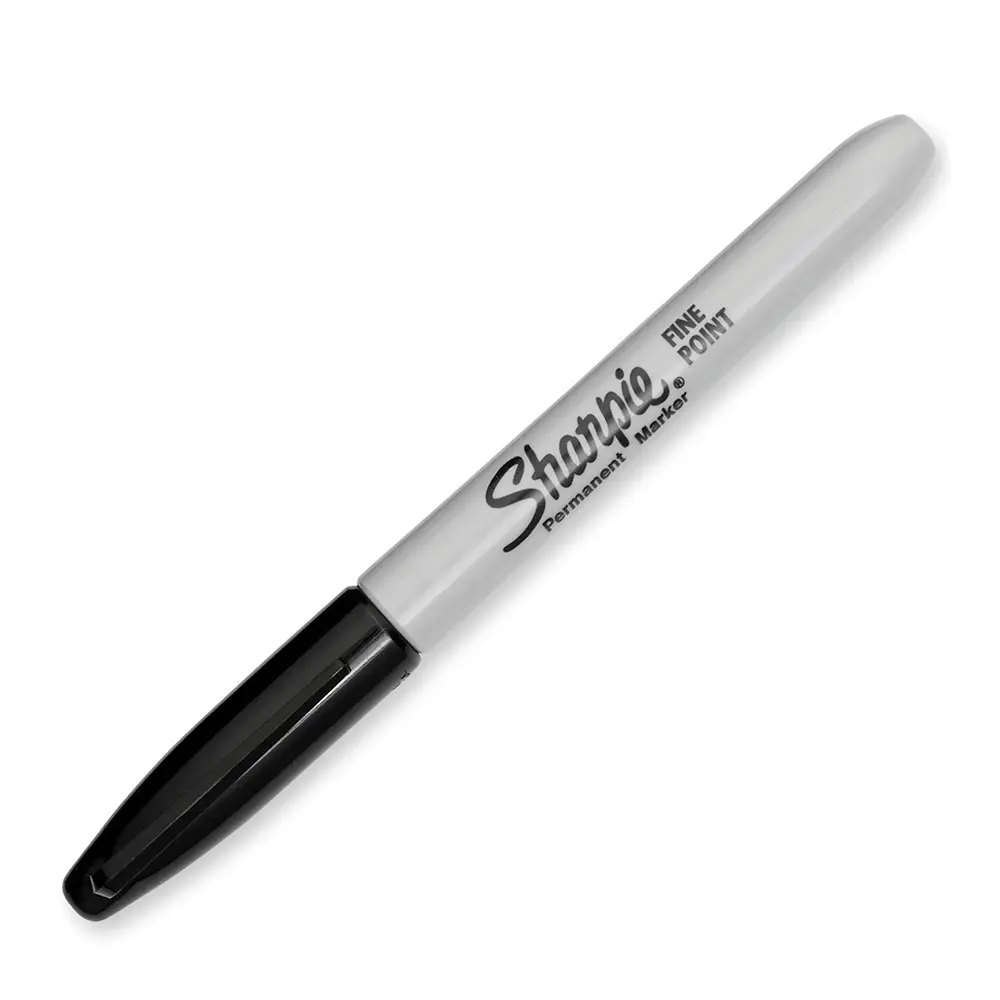 SHARPIE PERMANENT MARKER BULLET FINE 1.0MM BLACK