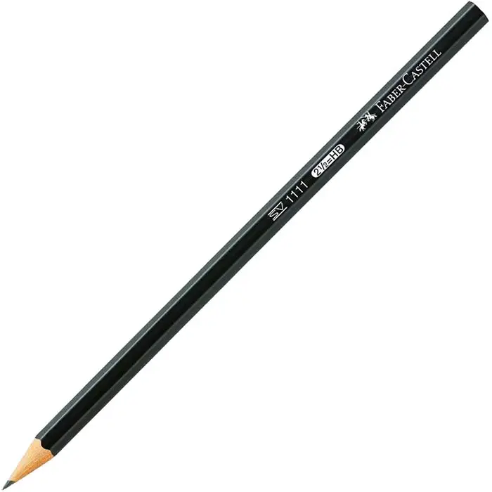 FABER-CASTELL 1111 GRAPHITE PENCILS HB BOX 12