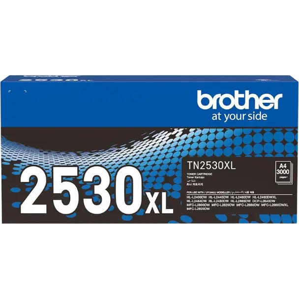BROTHER TN2530XL TONER CARTRIDGE HIGH YIELD BLACK