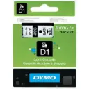 DYMO 41913 D1 LABELLING TAPE 9MM X 7M BLACK ON WHITE