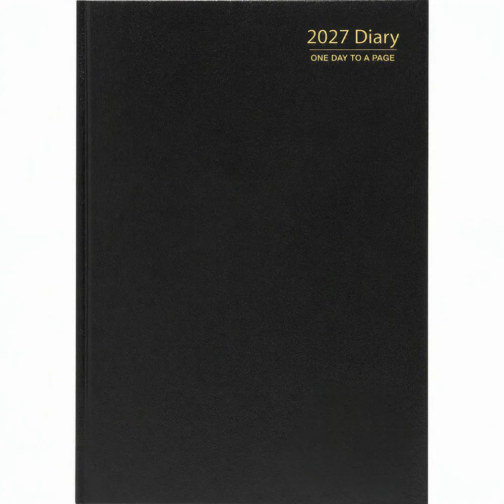 [8000134] Diary Day to Page A4 Black – Cheapest in Australia