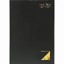 Diary Week to View A5 Black – Cheapest in Australia