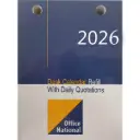 OFFICE NATIONAL DESK CALENDAR REFILL TOP PUNCH 2026