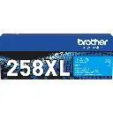 BROTHER TN258XLC TONER CARTRIDGE HIGH YIELD CYAN