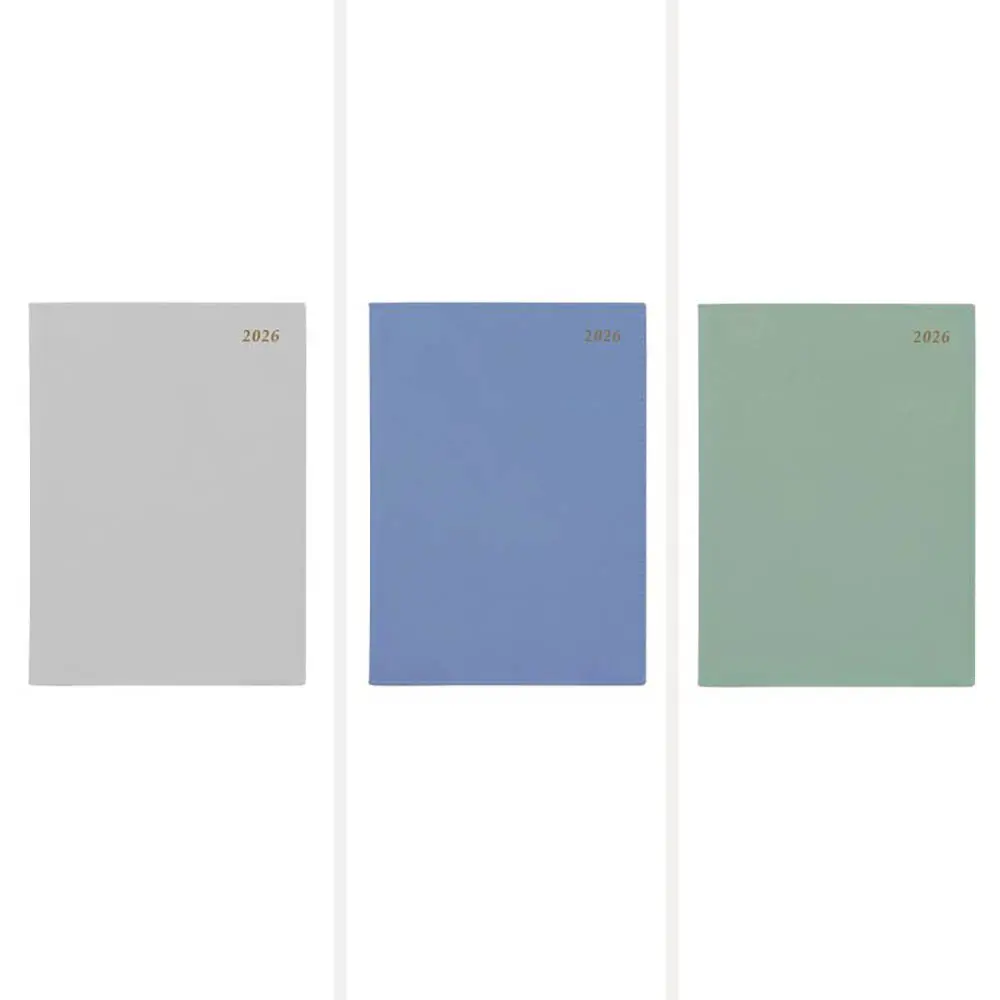 CUMBERLAND 51SSH SOHO SPIRAL DIARY PVC DAY TO PAGE A5 ASSORTED