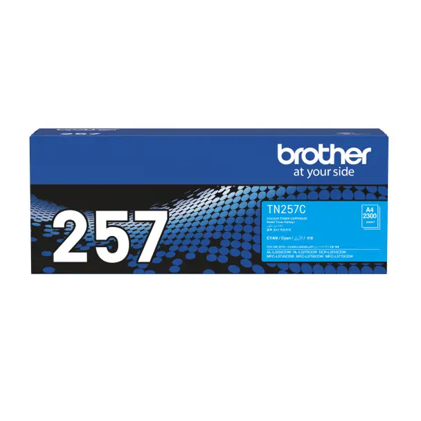 BROTHER TN257 TONER CARTRIDGE CYAN
