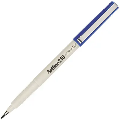 [8003116] ARTLINE 210 FINELINER PEN 0.6MM BLUE