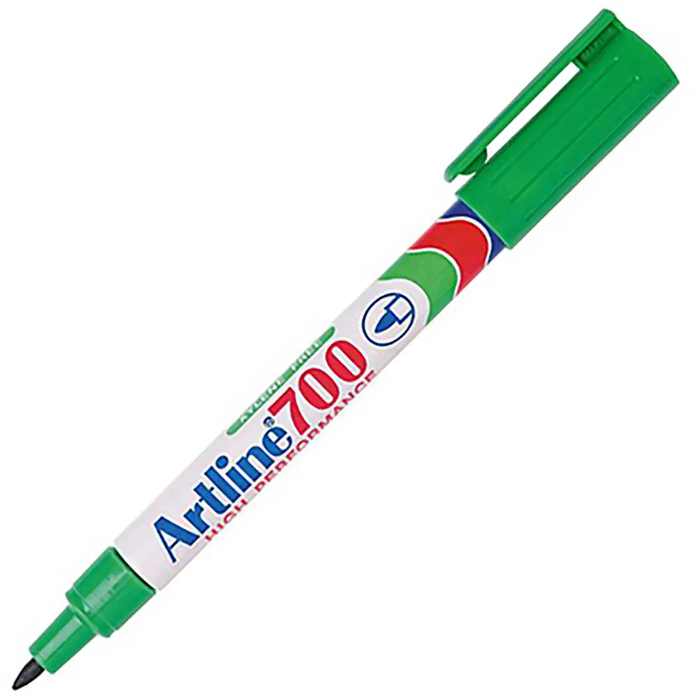 [8006732] ARTLINE 700 PERMANENT MARKER BULLET 0.7MM GREEN